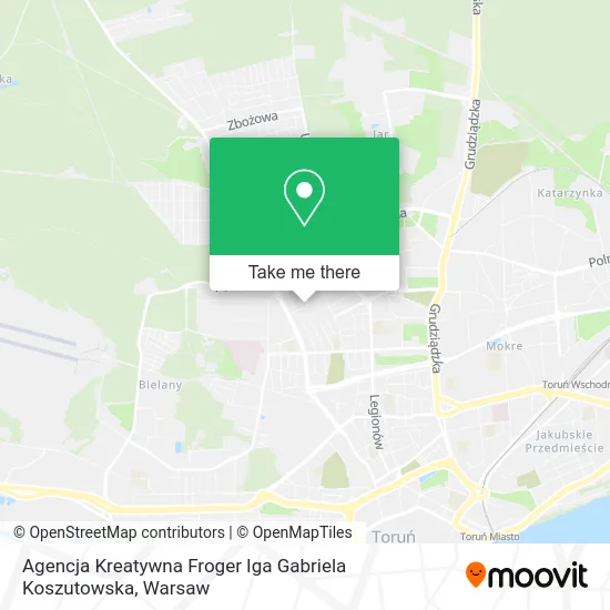Agencja Kreatywna Froger Iga Gabriela Koszutowska map
