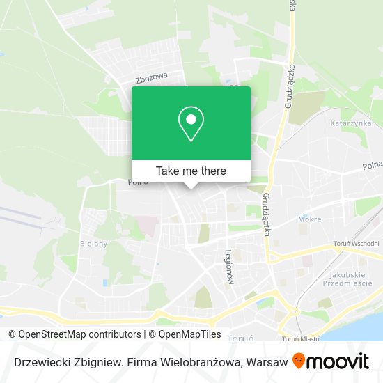 Drzewiecki Zbigniew. Firma Wielobranżowa map