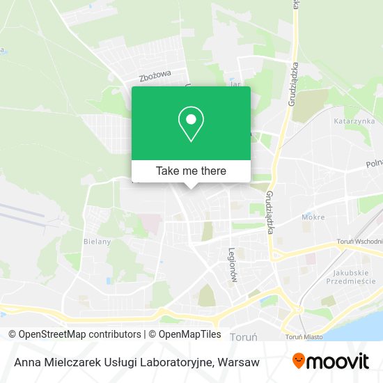 Anna Mielczarek Usługi Laboratoryjne map