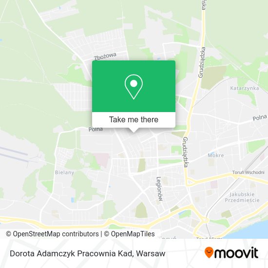 Dorota Adamczyk Pracownia Kad map