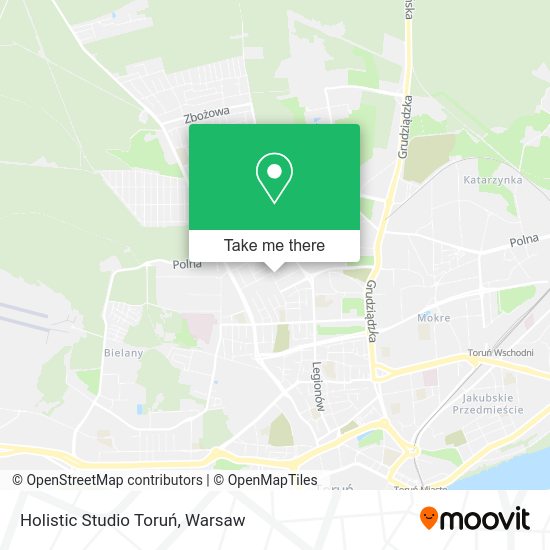 Holistic Studio Toruń map