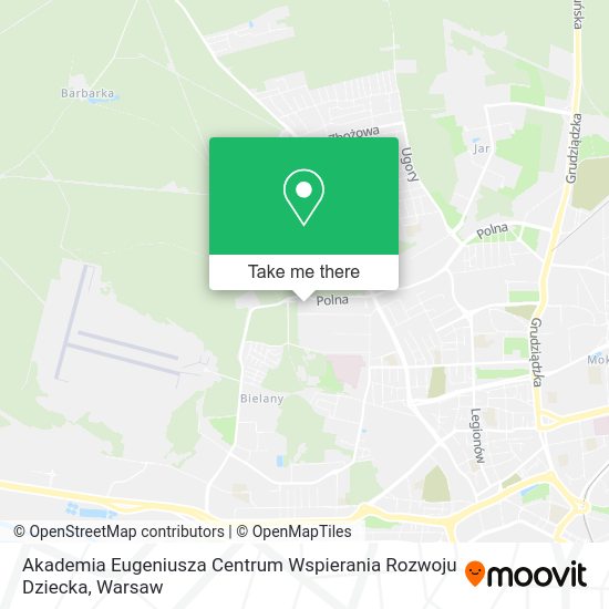 Akademia Eugeniusza Centrum Wspierania Rozwoju Dziecka map