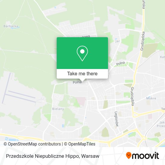 Przedszkole Niepubliczne Hippo map