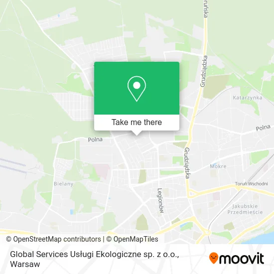 Карта Global Services Usługi Ekologiczne sp. z o.o.
