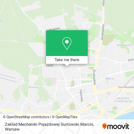 Zakład Mechaniki Pojazdowej Gurtowski Marcin map