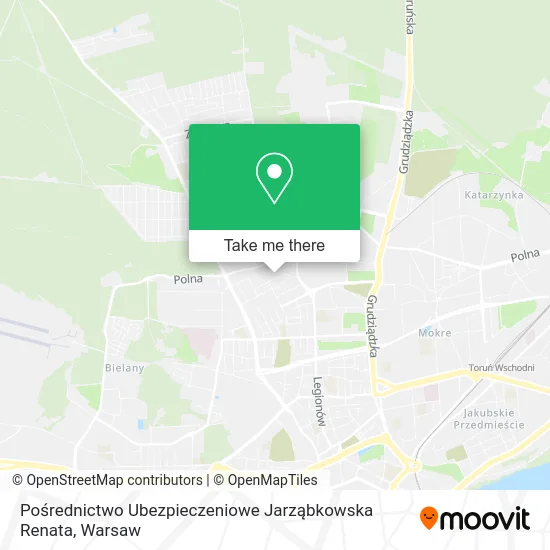 Pośrednictwo Ubezpieczeniowe Jarząbkowska Renata map