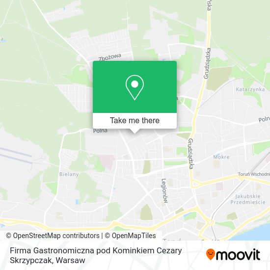 Firma Gastronomiczna pod Kominkiem Cezary Skrzypczak map