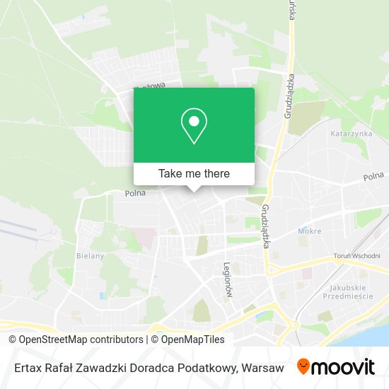 Ertax Rafał Zawadzki Doradca Podatkowy map