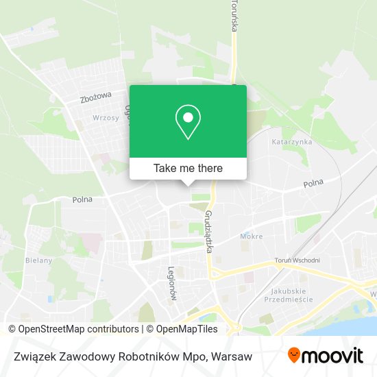 Związek Zawodowy Robotników Mpo map