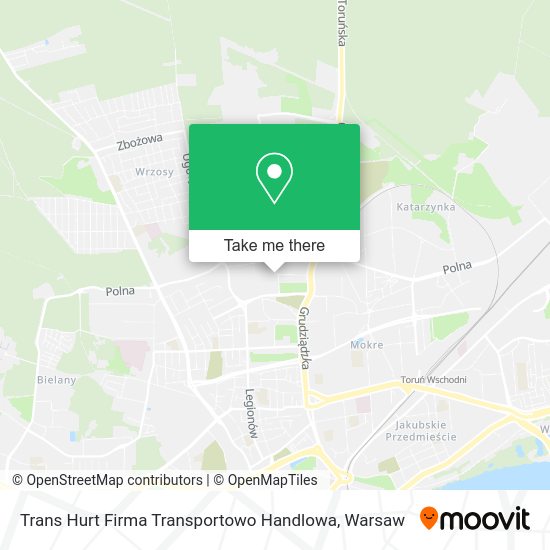 Trans Hurt Firma Transportowo Handlowa map