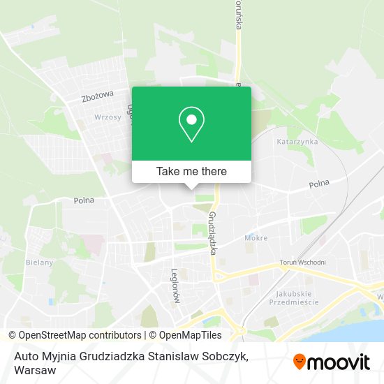 Auto Myjnia Grudziadzka Stanislaw Sobczyk map