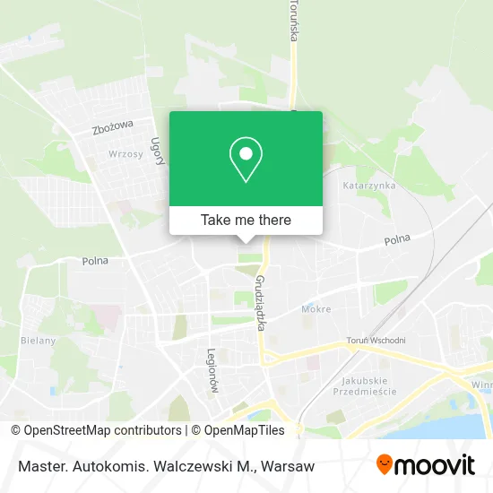 Master. Autokomis. Walczewski M. map