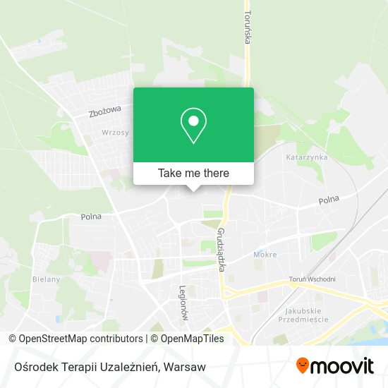 Ośrodek Terapii Uzależnień map