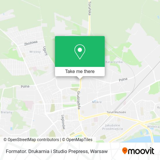 Formator. Drukarnia i Studio Prepress map