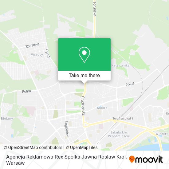 Agencja Reklamowa Rex Spolka Jawna Roslaw Krol map