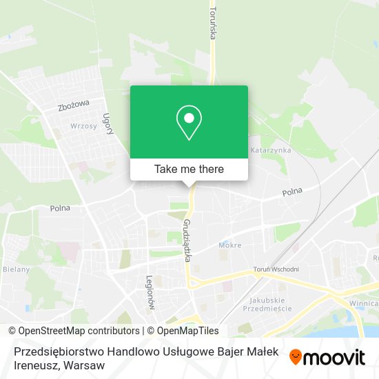 Przedsiębiorstwo Handlowo Usługowe Bajer Małek Ireneusz map