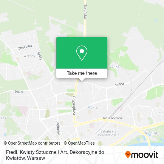 Fredi. Kwiaty Sztuczne i Art. Dekoracyjne do Kwiatów map