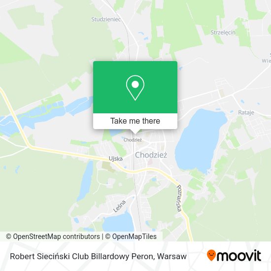 Robert Sieciński Club Billardowy Peron map