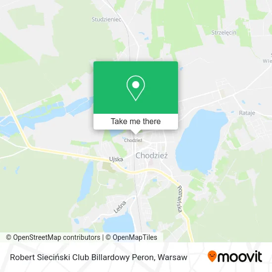 Карта Robert Sieciński Club Billardowy Peron