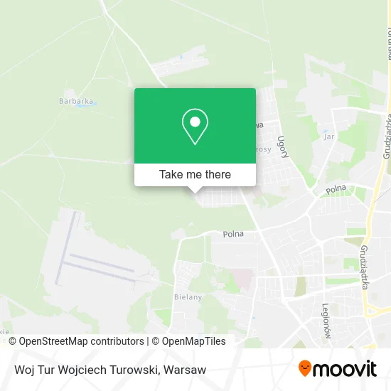 Woj Tur Wojciech Turowski map