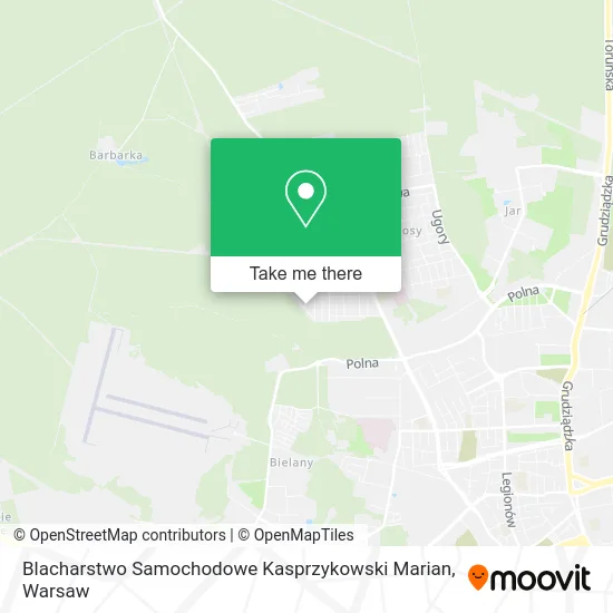 Blacharstwo Samochodowe Kasprzykowski Marian map