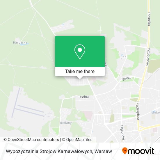 Wypozyczalnia Strojow Karnawalowych map