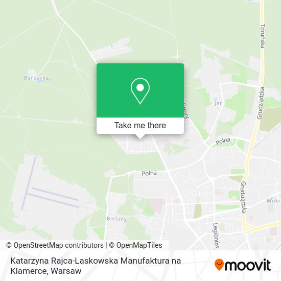 Katarzyna Rajca-Laskowska Manufaktura na Klamerce map