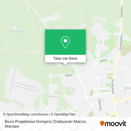 Карта Biuro Projektowe Domproj Chabowski Marcin