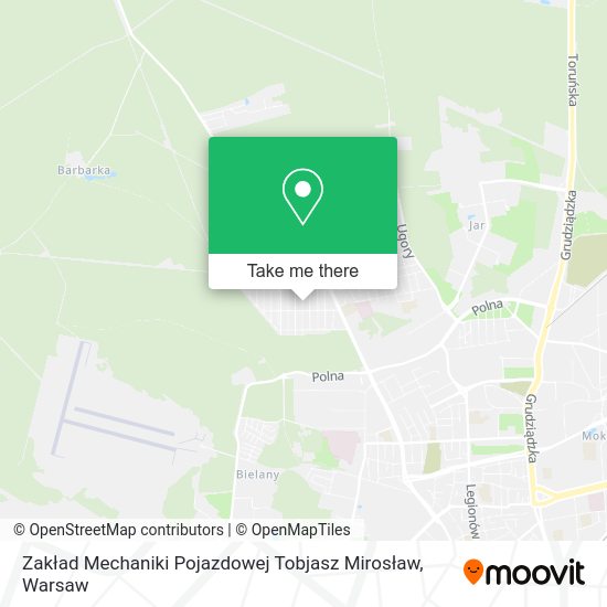 Zakład Mechaniki Pojazdowej Tobjasz Mirosław map