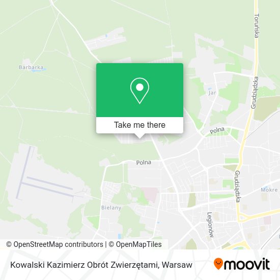 Карта Kowalski Kazimierz Obrót Zwierzętami