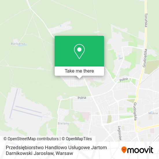 Przedsiębiorstwo Handlowo Usługowe Jartom Darnikowski Jarosław map