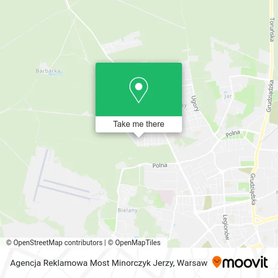 Agencja Reklamowa Most Minorczyk Jerzy map