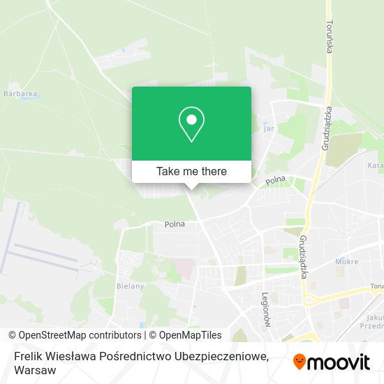 Frelik Wiesława Pośrednictwo Ubezpieczeniowe map