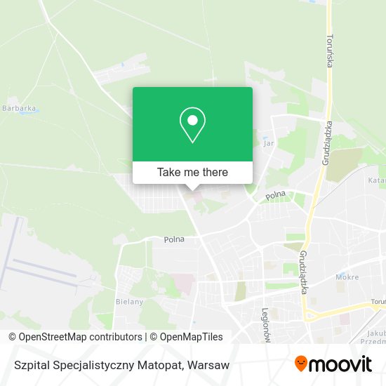 Szpital Specjalistyczny Matopat map