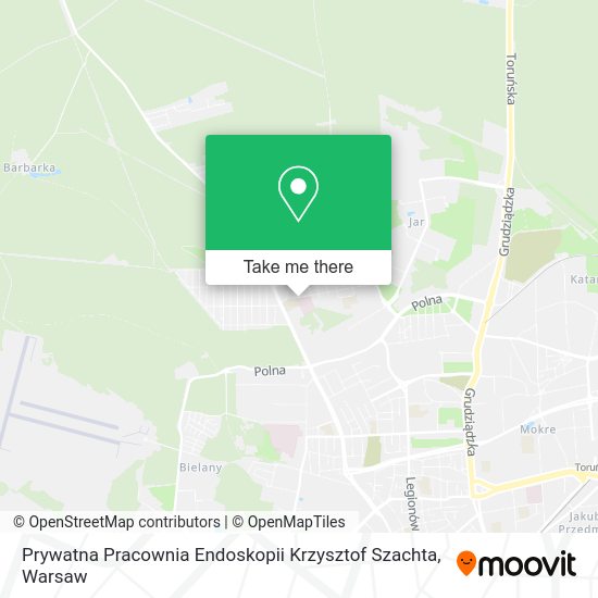 Prywatna Pracownia Endoskopii Krzysztof Szachta map