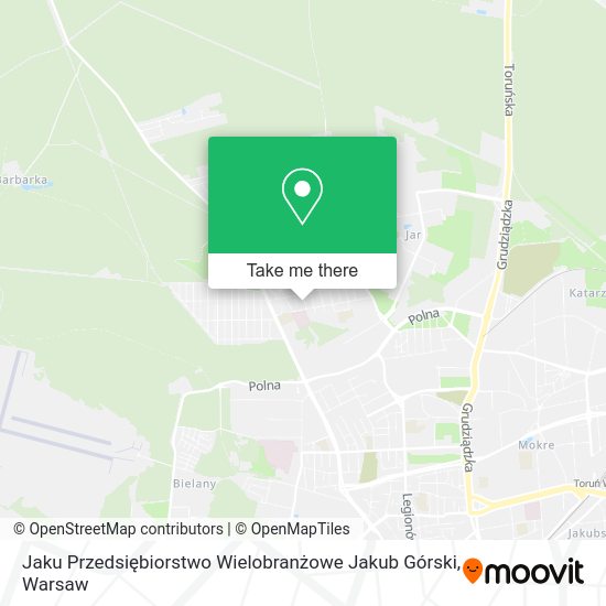 Jaku Przedsiębiorstwo Wielobranżowe Jakub Górski map