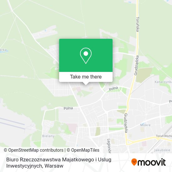 Biuro Rzeczoznawstwa Majatkowego i Uslug Inwestycyjnych map