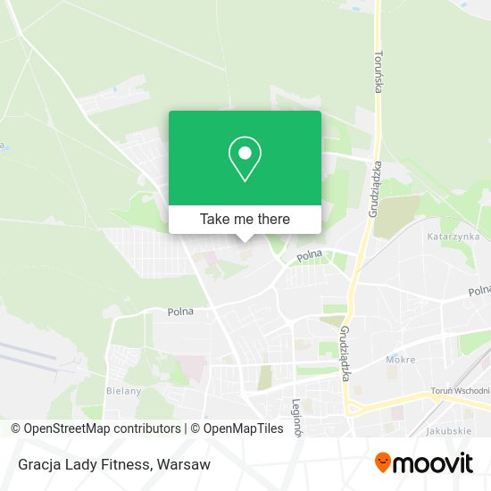 Gracja Lady Fitness map