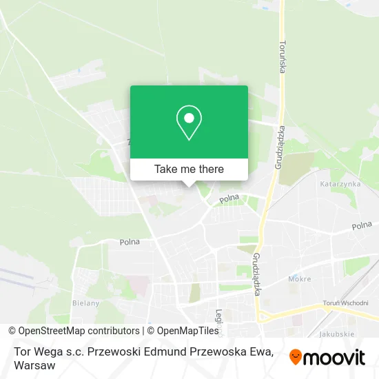 Tor Wega s.c. Przewoski Edmund Przewoska Ewa map
