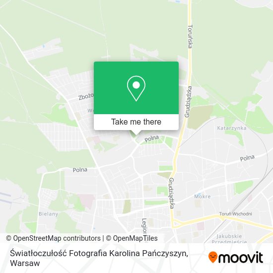 Światłoczułość Fotografia Karolina Pańczyszyn map