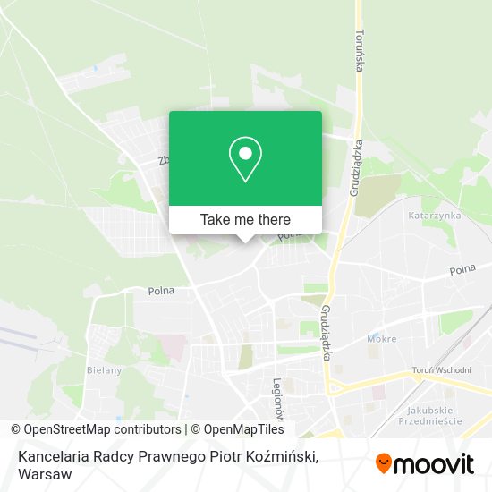 Kancelaria Radcy Prawnego Piotr Koźmiński map