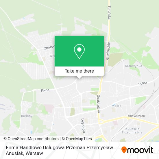 Firma Handlowo Usługowa Przeman Przemysław Anusiak map