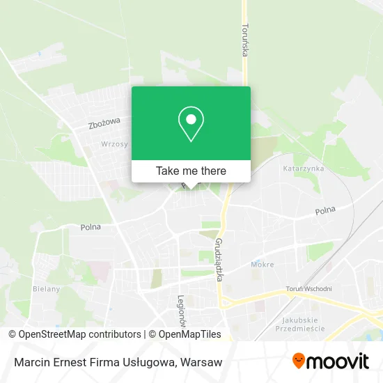 Marcin Ernest Firma Usługowa map