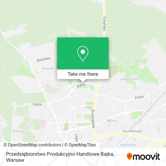 Przedsiębiorstwo Produkcyjno Handlowe Bajka map