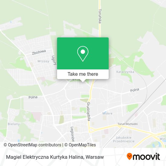 Magiel Elektryczna Kurtyka Halina map