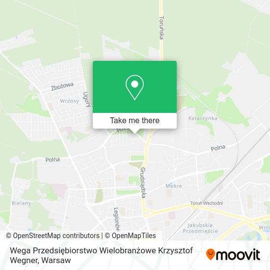 Wega Przedsiębiorstwo Wielobranżowe Krzysztof Wegner map