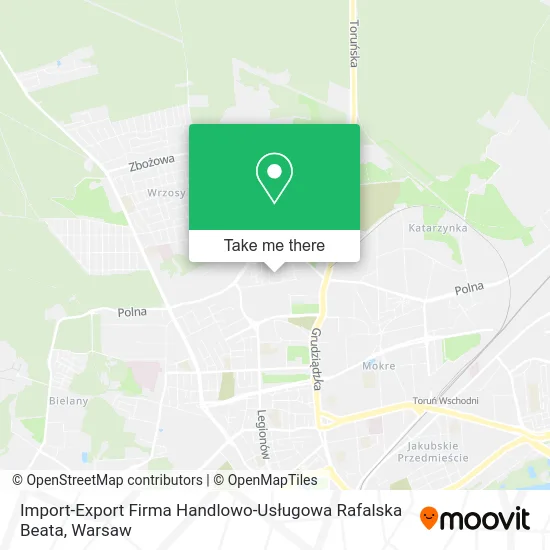 Import-Export Firma Handlowo-Usługowa Rafalska Beata map