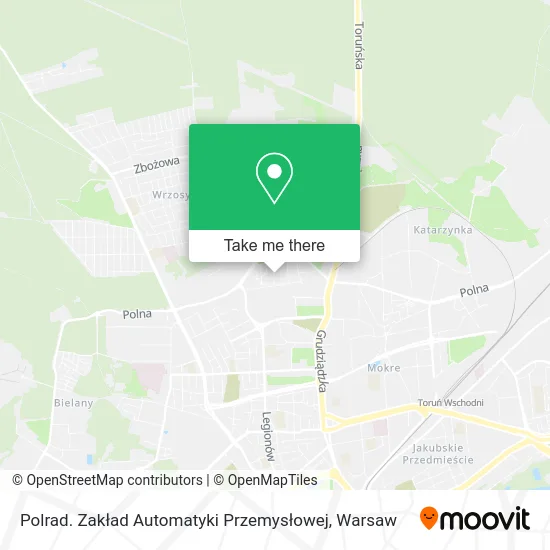 Polrad. Zakład Automatyki Przemysłowej map