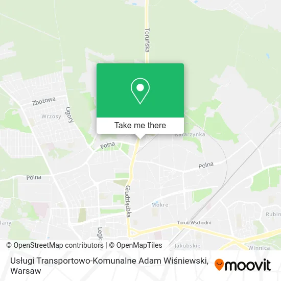 Usługi Transportowo-Komunalne Adam Wiśniewski map