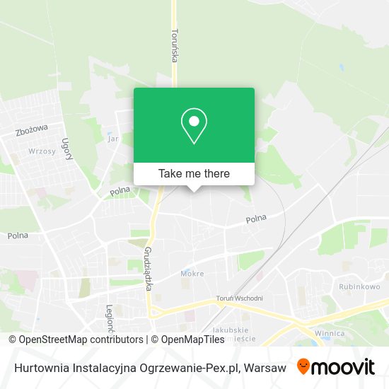 Карта Hurtownia Instalacyjna Ogrzewanie-Pex.pl